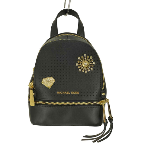 マイケルコース Michael Kors 3way パンチングレザー ミニ バックパック レディース